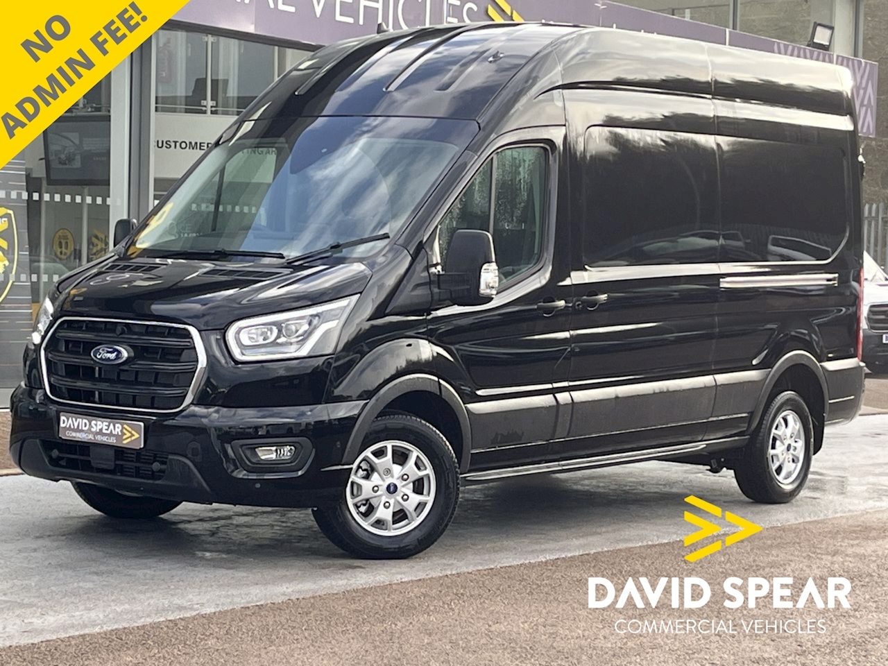 New 2022 Ford Tdci 130ps 350 EcoBlue MHEV Limited L3 H3 Lwb High Roof with  Air Con & Alloy Wheels  5dr Panel Van Manual Diesel For Sale in Tredegar  | David Spear Commercials