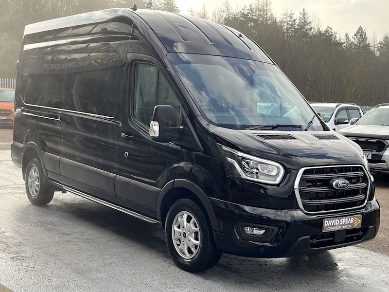 Ford Tdci 130ps 350 EcoBlue MHEV Limited L3 H3 Lwb High Roof with Air Con & Alloy Wheels 2.0 5dr Panel Van Manual Diesel
