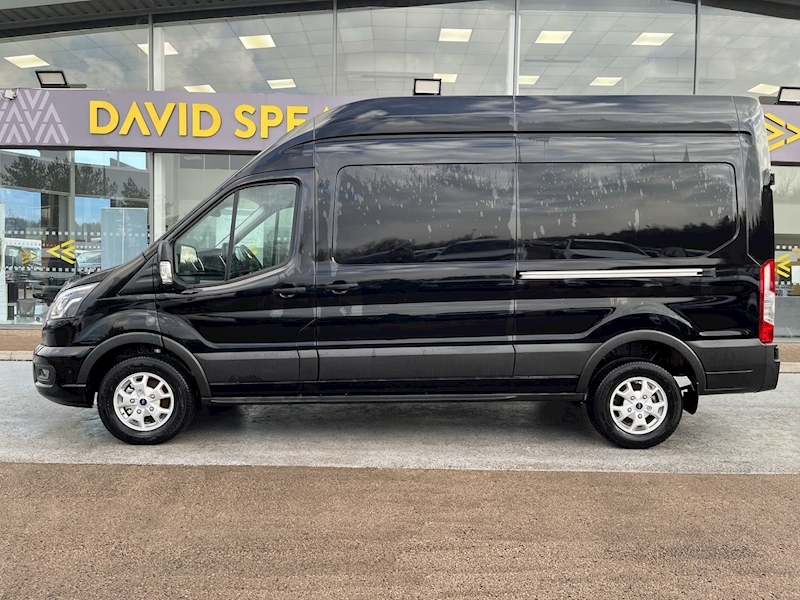 Ford Tdci 130ps 350 EcoBlue MHEV Limited L3 H3 Lwb High Roof with Air Con & Alloy Wheels 2.0 5dr Panel Van Manual Diesel