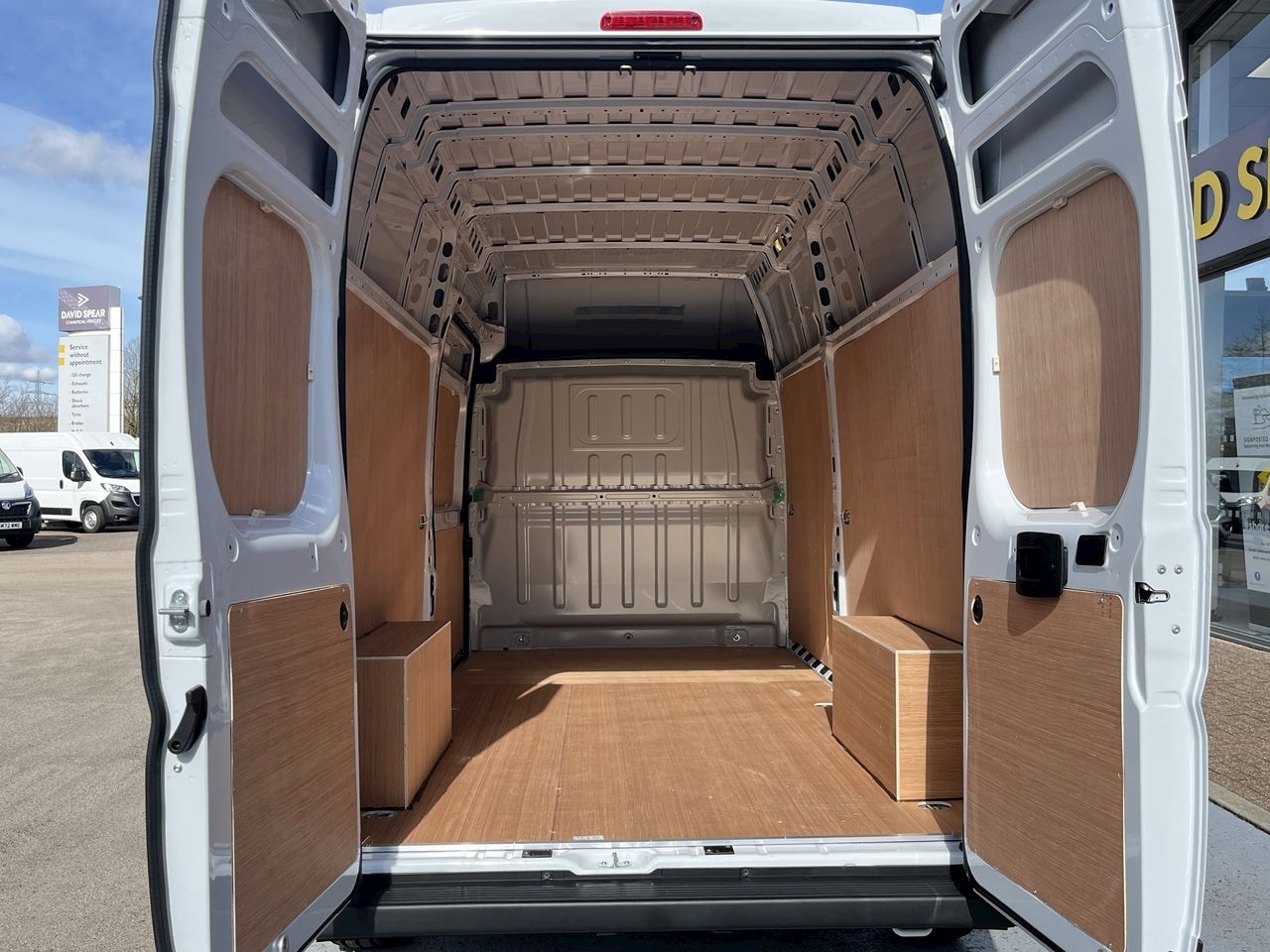 High top cargo store vans for sale