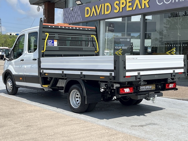 Ford TDCI 130ps 350 Leader Premium 10.5ft Dropside 7 Seat Double/Crew Cab with Air Con & Tow Bar 2.0 4dr Dropside Manual Diesel