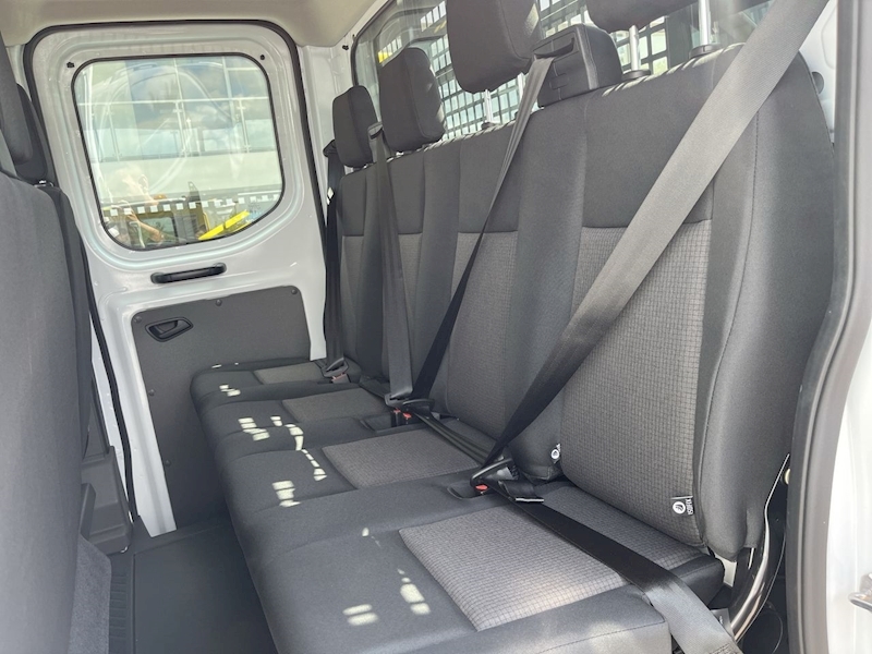 Ford TDCI 130ps 350 Leader Premium 10.5ft Dropside 7 Seat Double/Crew Cab with Air Con & Tow Bar 2.0 4dr Dropside Manual Diesel