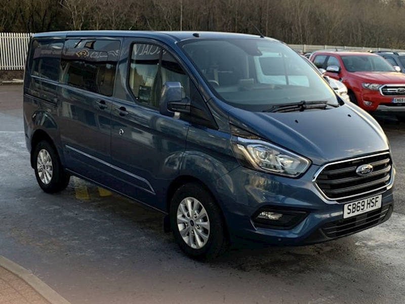 Used 2019 Ford Transit Custom TDCI 130ps Limited L1 SWB DCIV / Crew Van SelectShift Auto Air Con 