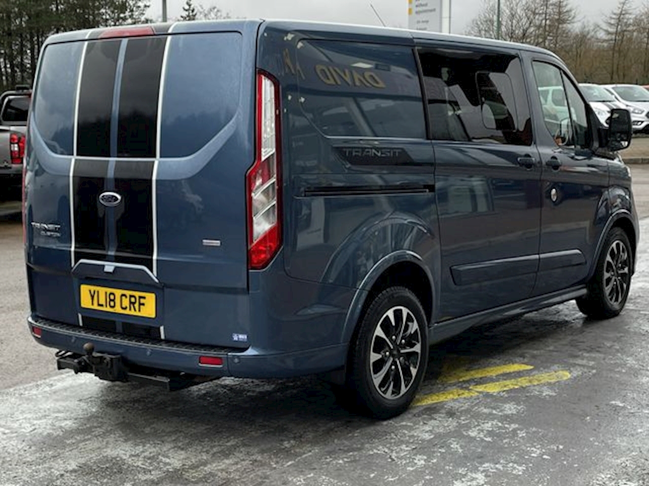 used transit custom crew cab