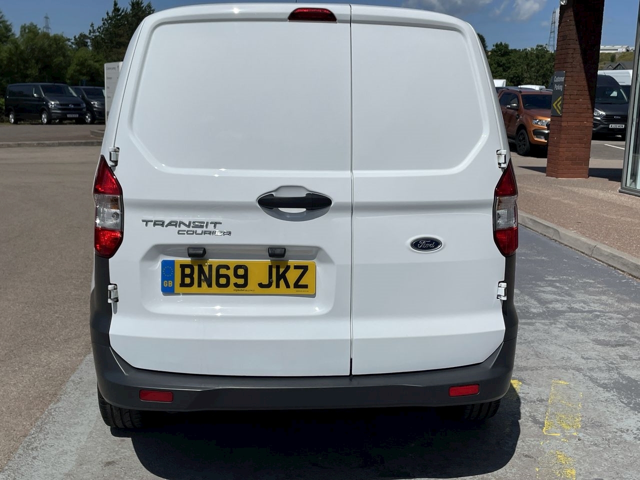 Used 2019 Ford Transit Courier EcoBoost EURO 6 1.0 Ltr 6 Speed With BIG ...