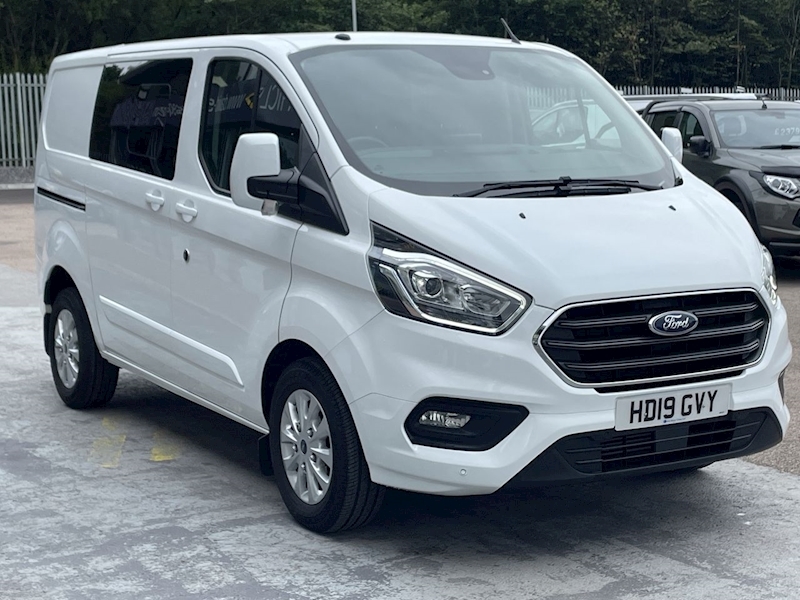 Used 2019 Ford Transit Custom TDCI 130ps Limited Crew Cab DCIV SWB L1