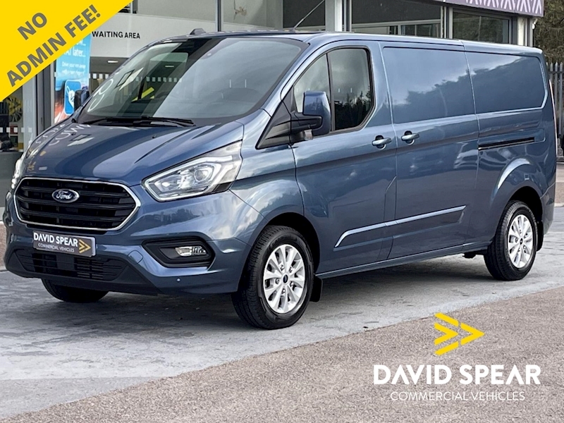 Ford Transit Custom TDCI 130ps Limited L2 H1 LWB 6 Speed EURO 6 With Rev Cam, Air Con & Alloys 2.0 5dr Panel Van Manual Diesel