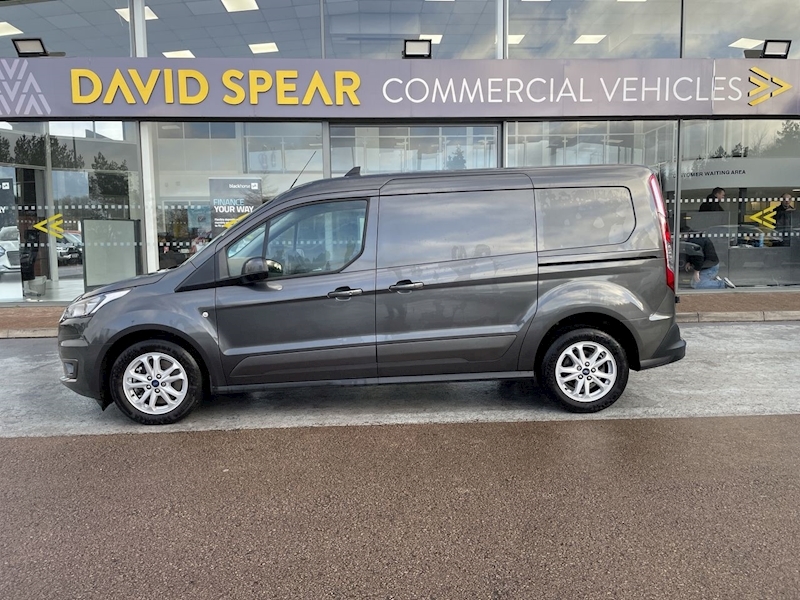 Ford Transit Connect TDCI 120ps Limited L2 H1 LWB 6 Speed EURO 6 With Air Con ,Alloys & 3 Seat Cab 1.5 5dr Panel Van Manual Diesel