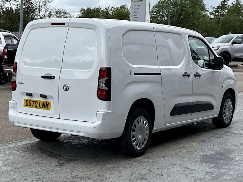 Vauxhall Combo Turbo D 100ps Sportive L2 LWB EURO 6 With Air Con & Twin Side Doors *1 OWNER* LOW MILES 1.5 4dr Panel Van Manual Diesel