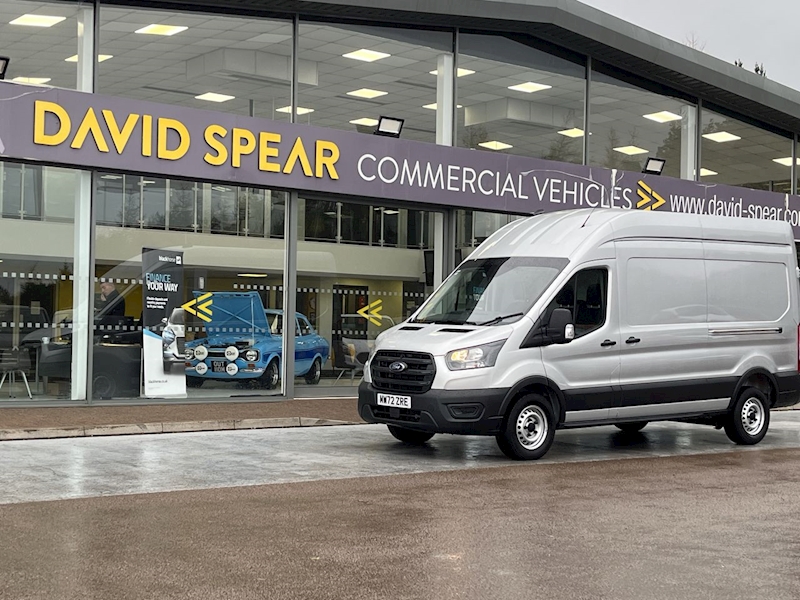 Ford TDCI 130ps Leader Premium L3 H3 LWB High Roof PowerShift Auto 350 with Air Con 2.0 5dr Panel Van Automatic Diesel