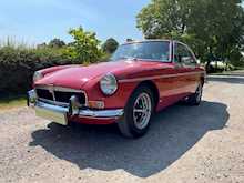 1975 MGB GT 1.8 manual O/D red