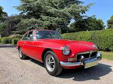 1975 MGB GT 1.8 manual O/D red