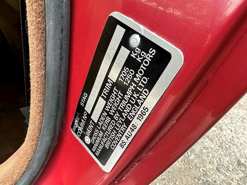 Triumph Mk2 3.0 2dr Convertible automatic Petrol