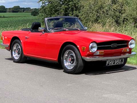 1971/J triumph TR6 CP 150 manual O/D