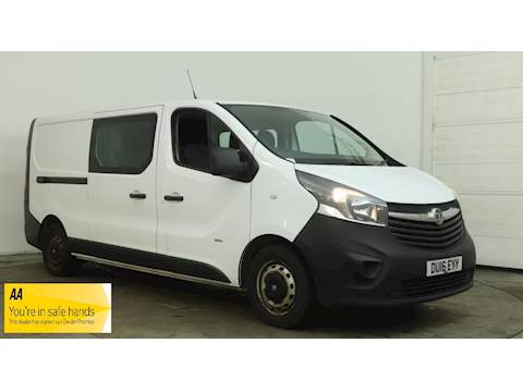 Vivaro CDTi 2900 DoubleCab L2 H1 1.6 5dr Combi Van Manual Diesel