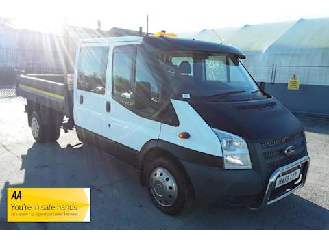 Transit Double Cab Tipper One Way 2.2 Chassis Cab Manual Diesel