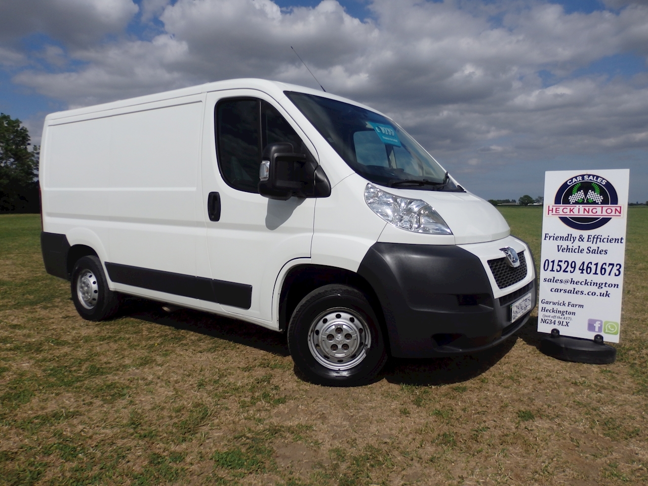 peugeot boxer l1h1 for sale