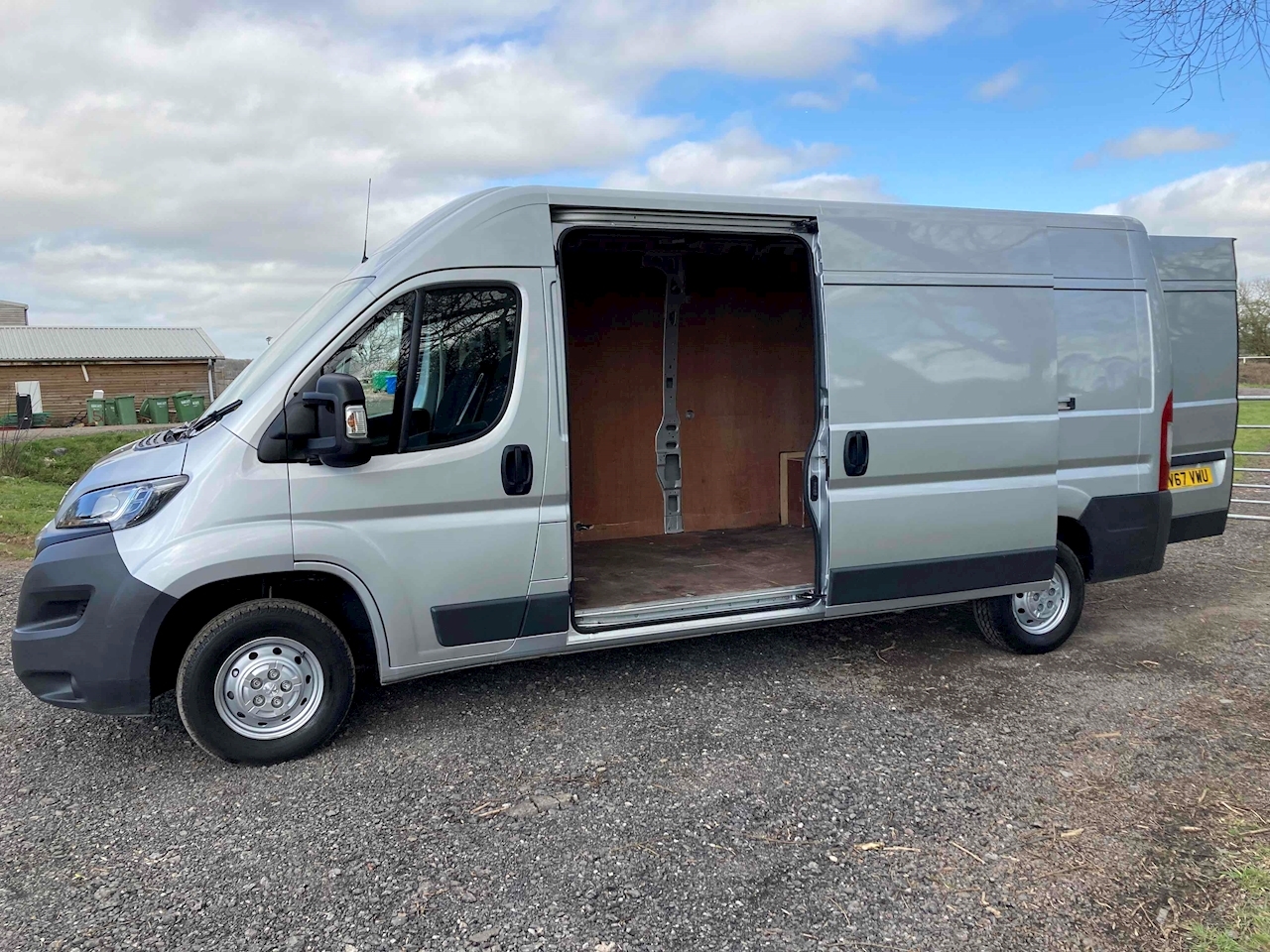 Used 2017 Peugeot Boxer Professional L3 LWB H2 SILVER * AIR CON* For ...