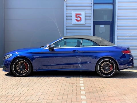 4.0 C63 V8 BiTurbo AMG S (Premium) Cabriolet 2dr Petrol SpdS MCT (s/s) (510 ps)