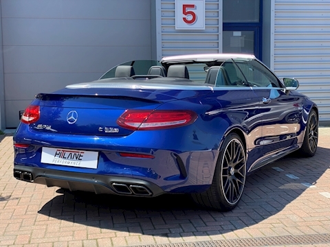 4.0 C63 V8 BiTurbo AMG S (Premium) Cabriolet 2dr Petrol SpdS MCT (s/s) (510 ps)