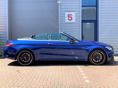 4.0 C63 V8 BiTurbo AMG S (Premium) Cabriolet 2dr Petrol SpdS MCT (s/s) (510 ps)