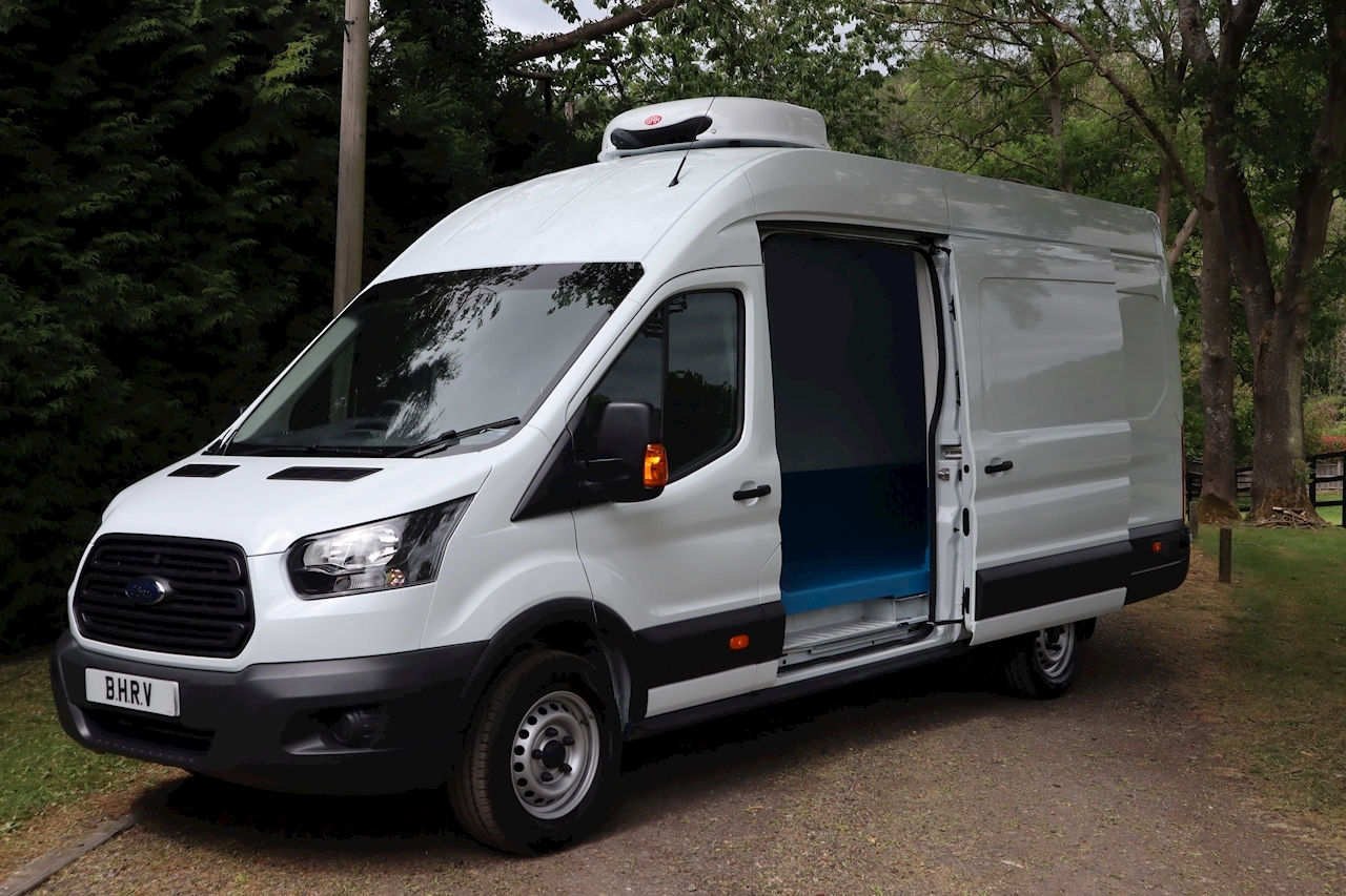 Used 2019 Ford Transit 350 L4 H3 Refrigerated Chiller Van For Sale