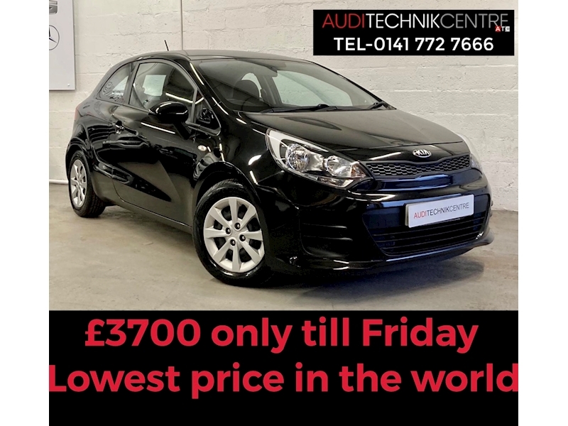 Kia Black Kia Rio 1 Hatchback 1248 Manual Petrol