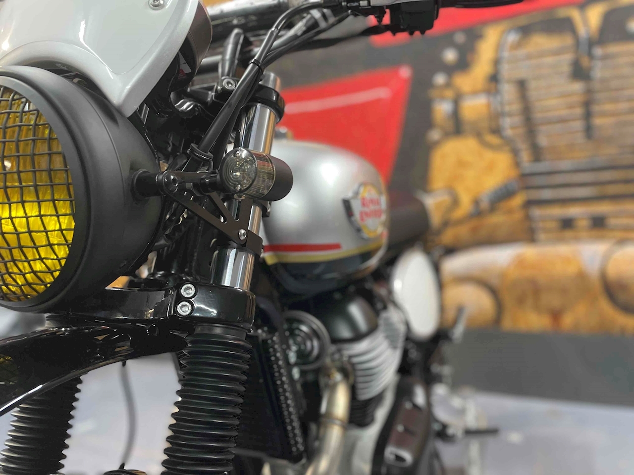 New 2023 ROYAL ENFIELD Interceptor DESERT SLED For Sale in ...