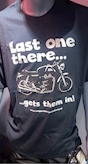 Last One There Café Racer T Shirt Image 2