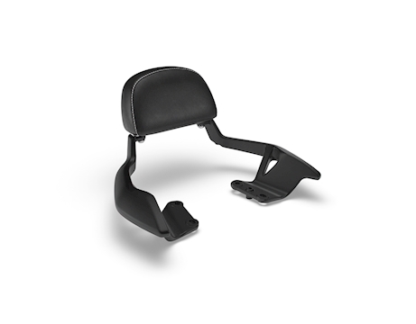 BLACK PASSENGER BACKREST PAD