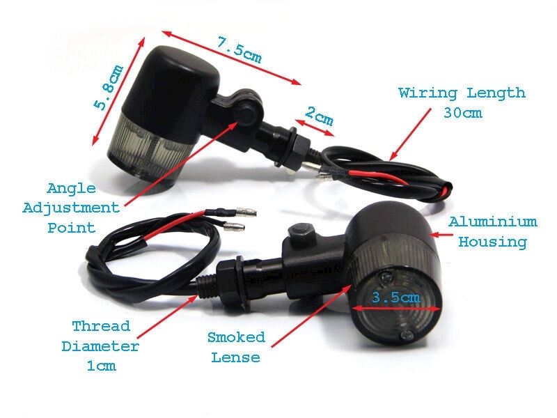 BLACK SMOKED INDICATORS Image 2