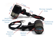 BLACK SMOKED INDICATORS Image 2