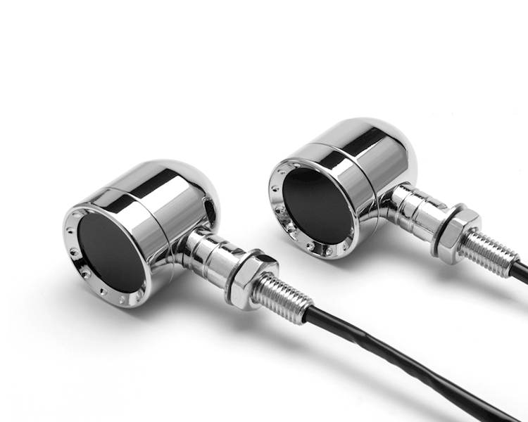 CHROME L.E.D SMOKED LENSE INDICATORS Image 2