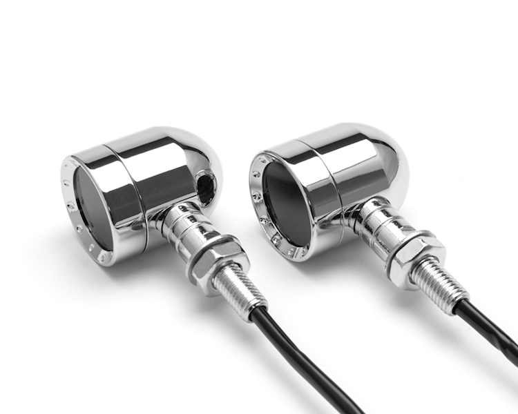 CHROME L.E.D SMOKED LENSE INDICATORS Image 3