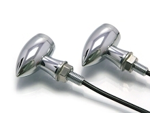 MICRO L.E.D CHUBBY CHROME INDICATORS Image 3