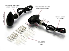 MICRO L.E.D CHUBBY BLACK INDICATORS Image 2