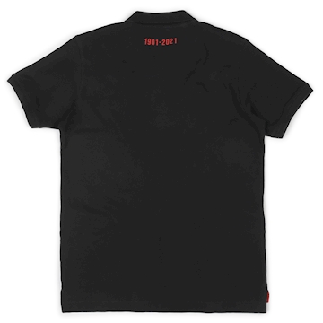 120TH ANNIVERSARY POLO SHIRT BLACK