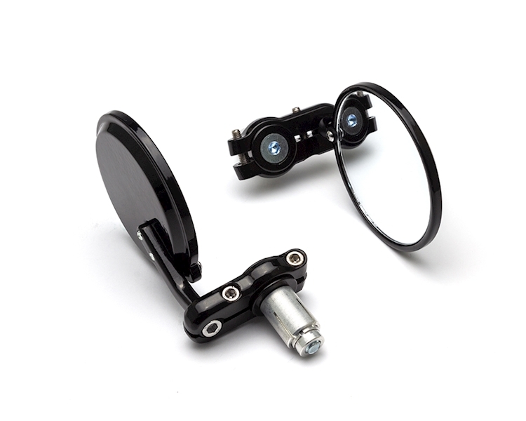 BLACK BAR END MIRRORS Image 3