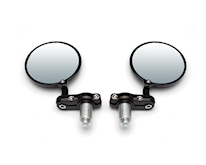 BLACK BAR END MIRRORS Image 4
