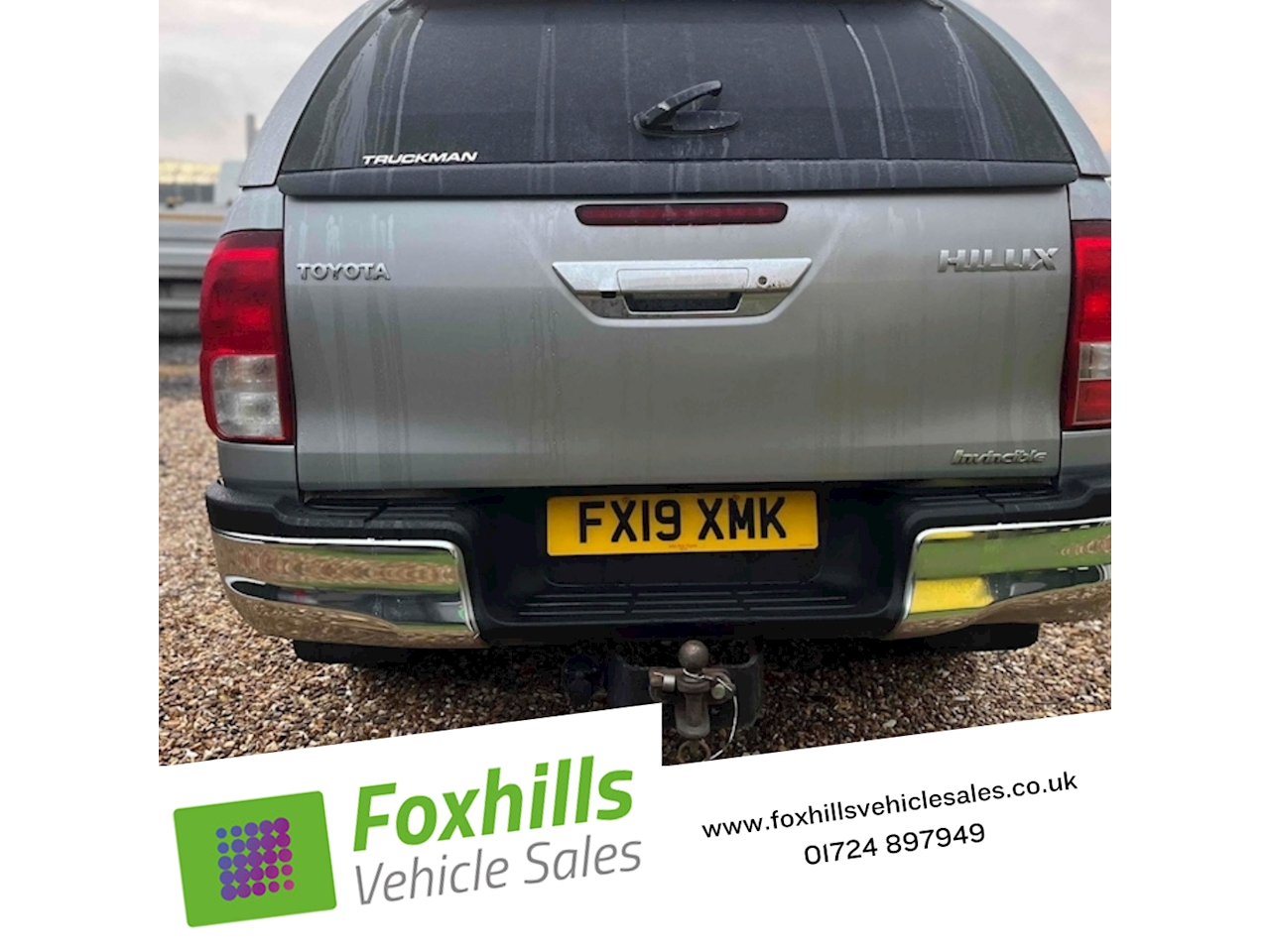 Used 2019 Toyota Hilux D4D Invincible For Sale (U161) Foxhills