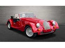 MORGAN PLUS FOUR FINISHED IN METALLIC RED