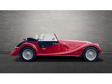 MORGAN PLUS FOUR FINISHED IN METALLIC RED