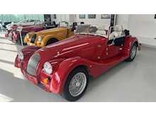 MORGAN PLUS FOUR FINISHED IN METALLIC RED