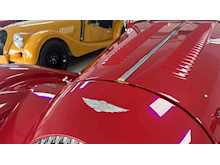 MORGAN PLUS FOUR FINISHED IN METALLIC RED