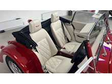 MORGAN PLUS FOUR FINISHED IN METALLIC RED