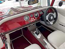 MORGAN PLUS FOUR FINISHED IN METALLIC RED