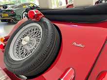 MORGAN PLUS FOUR FINISHED IN METALLIC RED