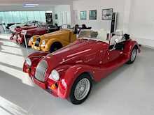 MORGAN PLUS FOUR FINISHED IN METALLIC RED