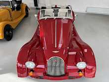 MORGAN PLUS FOUR FINISHED IN METALLIC RED