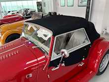 MORGAN PLUS FOUR FINISHED IN METALLIC RED